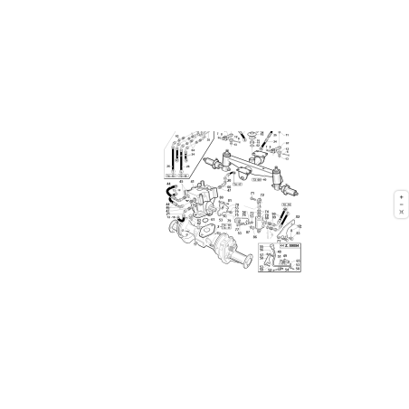 Moteur hydraulique d'origine Kubota T2 GF 00.54.00.1100