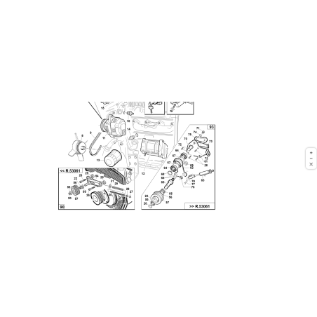 Démarreur pour K.1105/1505 ORIGINAL KUBOTA GIANNI FERRARI 00.55.01.0560