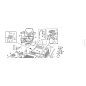 Seat for T1 Grammer complete ORIGINAL KUBOTA GIANNI FERRARI 00.73.00.0040