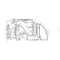 Arco DS x roll-bar ORIGINALE KUBOTA GIANNI FERRARI 01.50.00.8350