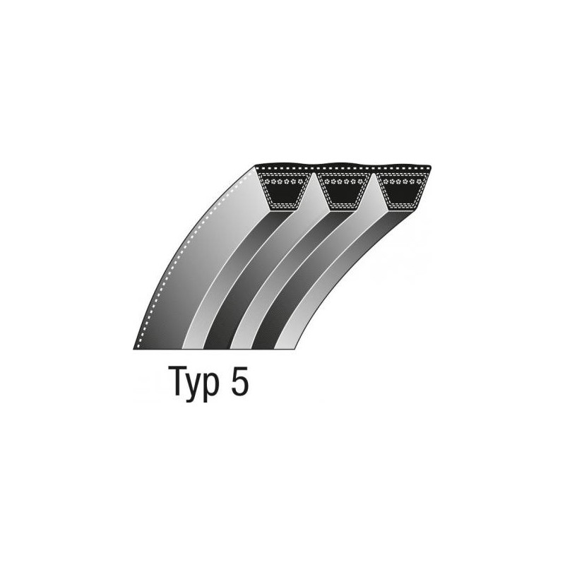 Correa de transmisión 25,4 x 1397 compatible cortacésped BOBCAT XM SERIES