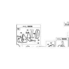 Fan belt tensioner K.1105-1505 ORIGINAL KUBOTA GIANNI FERRARI 00.55.01.0710 | Newgardenstore.eu