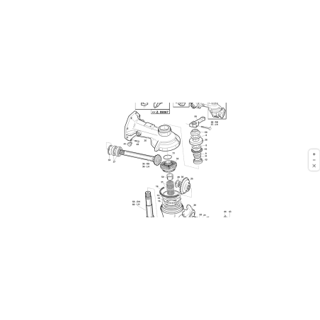 Rear axle half-shaft support T4 ORIGINAL KUBOTA GIANNI FERRARI 01.01.00.0160