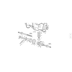 Front differential ring Z.34 T4 ORIGINAL KUBOTA GIANNI FERRARI 01.40.00.1560 | Newgardenstore.eu