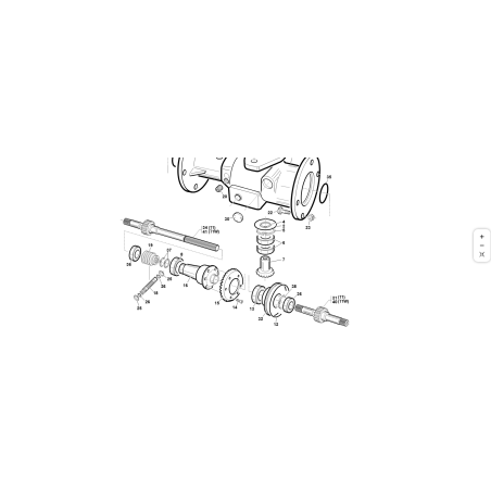 Vorderer Differentialring Z.34 T4 ORIGINAL KUBOTA GIANNI FERRARI 01.40.00.1560