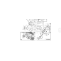 Belt tensioner for T1-2-4 engines with pin and cur ORIGINAL KUBOTA GIANNI FERRARI 01.50.00.4994