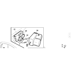 Motor I42/12V 44Nm para limpiaparabrisas ORIGINAL KUBOTA GIANNI FERRARI 00.54.00.2050
