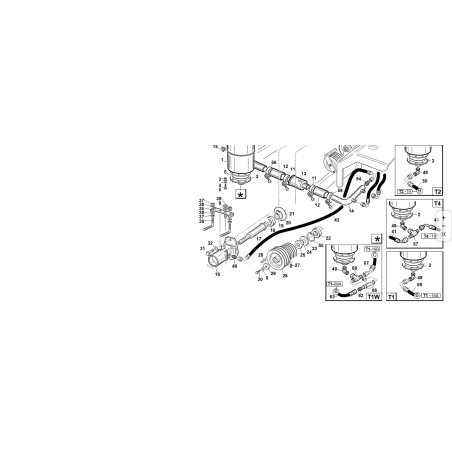 Boîtier de support de pompe d'origine KUBOTA GIANNI FERRARI 01.01.00.0180 T1-2-4