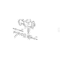 Vorderes Ritzelpaar mit Z.22 T4 ORIGINAL KUBOTA GIANNI FERRARI 01.40.00.1570