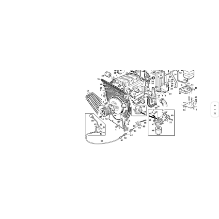 Anello porta-puleggia motore LDW.903/100 ORIGINALE KUBOTA GIANNI FERRARI 01.40.00.1160