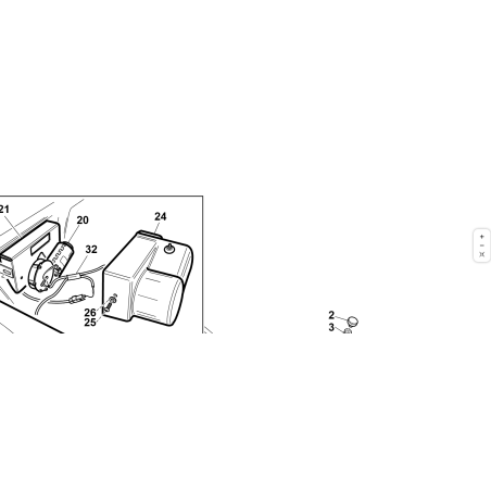 Protección ABS para placa de motor ORIGINAL KUBOTA GIANNI FERRARI 00.54.00.2055