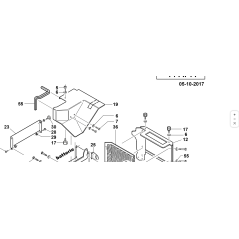 Funda protectora ORIGINAL KUBOTA GIANNI FERRARI 01.50.00.0253