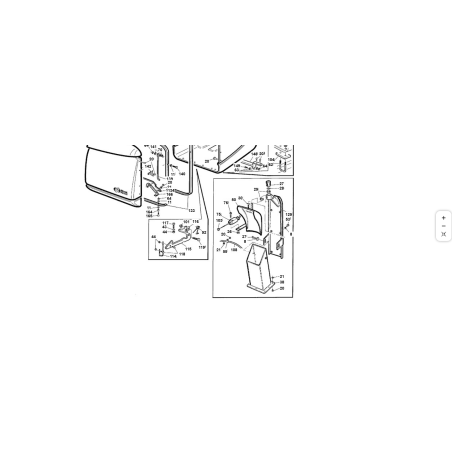 Tubo rettangolare camino 700/1000 LT ORIGINALE KUBOTA GIANNI FERRARI 01.50.00.1394