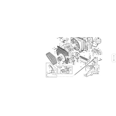 Plaque de protection moteur perforée K.1105 - ORIGINAL KUBOTA GIANNI FERRARI 01.50.00.5011