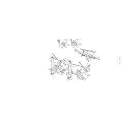 Tringlerie de chariot élévateur Kubota T4 d'origine GF 01.50.00.5690