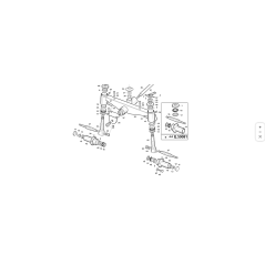 Supporto assale oscillante x T2 ORIGINALE KUBOTA GIANNI FERRARI 01.50.00.6290 | Newgardenstore.eu