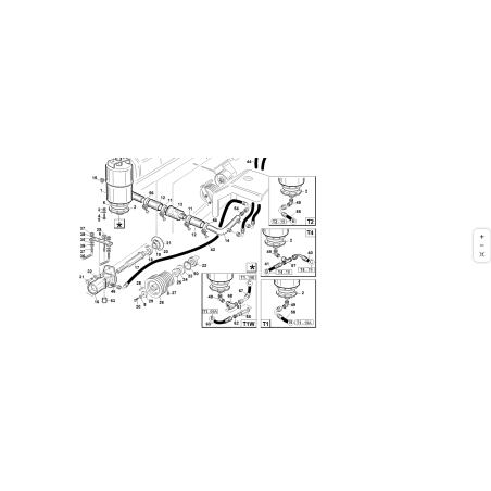 5/8 mm Rohr. 975 ORIGINAL KUBOTA GIANNI FERRARI 00.41.00.1043