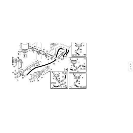 5/8 mm Rohr. 970 ORIGINAL KUBOTA GIANNI FERRARI 00.41.00.1044