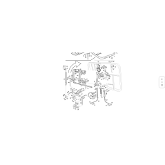 Pédale de marche arrière pour T1-2-4 ORIGINAL KUBOTA GIANNI FERRARI 01.50.00.6931