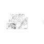 Staffa supporto tendicinghia mot.T1-2-4 ORIGINALE KUBOTA GIANNI FERRARI 01.50.01.1630