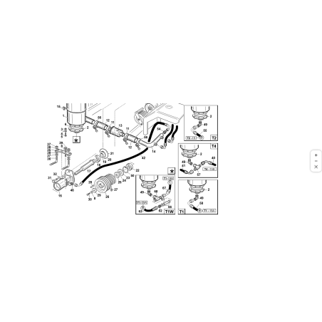 Adaptador especial de 3 vías M.FG.M.3/4 ORIGINAL KUBOTA GIANNI FERRARI 00.41.00.0738