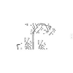 Tubo 1/4 mm.2780 para pala quitanieves T1-2-4 ORIGINAL KUBOTA GIANNI FERRARI 00.41.00.1001