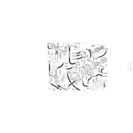 Tube 3/4 F 11/16 C90°1 1/16 L-860 mm ORIGINAL KUBOTA GIANNI FERRARI 00.41.00.1210