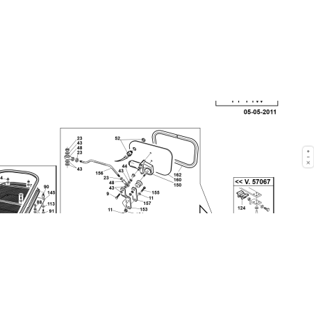 Avertisseur sonore pour conteneur ORIGINAL KUBOTA GIANNI FERRARI 00.40.00.0230
