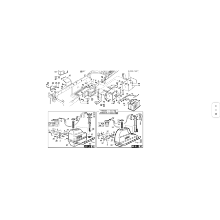 Sicherungshalter 60AH für T4 Batterie ORIGINAL KUBOTA GIANNI FERRARI 00.40.00.0801