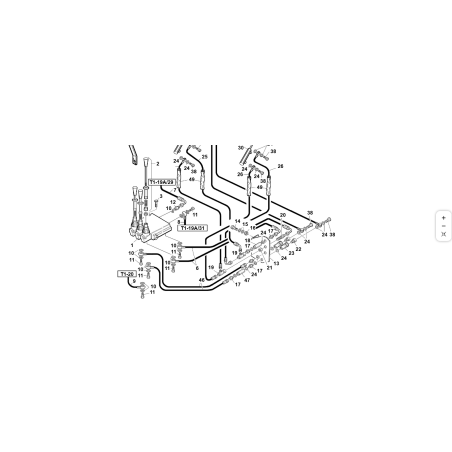 Tubo 1/4 mm.1585 orientado 45° ORIGINAL KUBOTA GIANNI FERRARI 00.41.00.0381