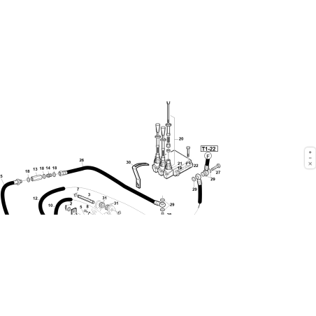 Safety lever 2nd series for ORIGINAL KUBOTA GIANNI FERRARI 00.41.00.0601 distributor