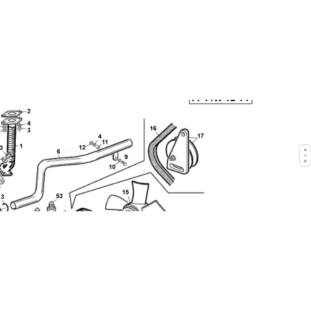 Tendeur de courroie de ventilateur LDW1003 ORIGINAL KUBOTA GIANNI FERRARI 00.55.04.0180