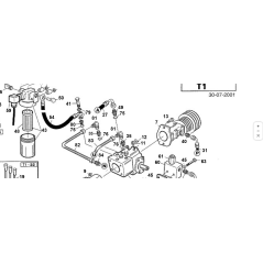 Tubo 5/8 mm. 560 ORIGINALE KUBOTA GIANNI FERRARI 00.41.00.1030 | Newgardenstore.eu