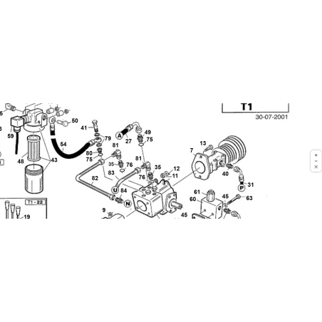 5/8 mm Rohr. 560 ORIGINAL KUBOTA GIANNI FERRARI 00.41.00.1030