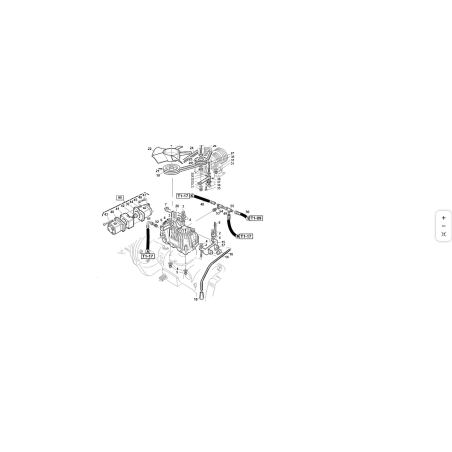 1/2 mm Rohr. 415 ORIGINAL KUBOTA GIANNI FERRARI 00.41.00.1630