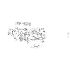 ORIGINAL KUBOTA GIANNI FERRARI 00.34.01.0110 2-hole caliper body