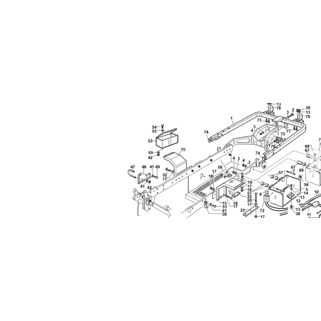 Werkzeugkasten für T1-2-4 mit Schriftzug ORIGINAL KUBOTA GIANNI FERRARI 01.30.00.0430