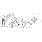 DS extension for steering cylinder T1.Fil.ds. ORIGINAL KUBOTA GIANNI FERRARI 01.40.00.2700