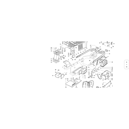 Supporto micro camino  Turbo 4C ORIGINALE KUBOTA GIANNI FERRARI 01.50.00.0215