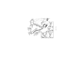 Soporte de protección de correa en el ORIGINAL KUBOTA GIANNI FERRARI 01.50.00.2030 | Newgardenstore.eu