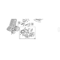 PDP brake support plate. ORIGINAL KUBOTA GIANNI FERRARI 01.50.00.2710