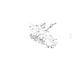 Supporto pedale x bloccaggio diff.T4 ORIGINALE KUBOTA GIANNI FERRARI 01.50.00.4923