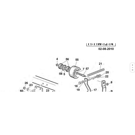 Cuscinetto 15.42.13 ORIGINALE KUBOTA GIANNI FERRARI 00.22.15.4201