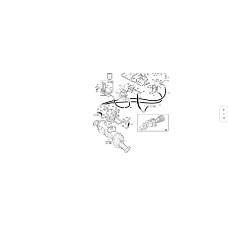 Nipplo riduz.1/4GAS-7/16.20JIC CH14 +OR ORIGINALE KUBOTA GIANNI FERRARI 00.41.00.0810