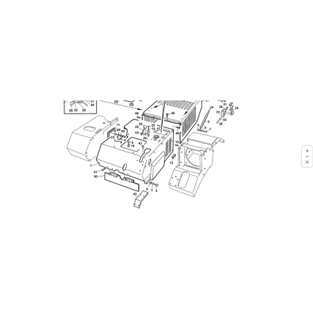 ABS bonnet cover for T1-T4 ORIGINAL KUBOTA GIANNI FERRARI 01.30.00.0420