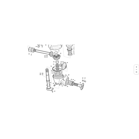 Anello distanz.cuscinetti x assale post. ORIGINALE KUBOTA GIANNI FERRARI 01.40.00.1720