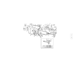 Écrou à anneau M25x1,5 pour arbre de pont avant T1-2-4 ORIGINAL KUBOTA GIANNI FERRARI 01.40.00.2530 | Newgardenstore.eu