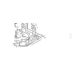 Soporte de gato hidráulico para carretilla elevadora KUBOTA GIANNI FERRARI 01.50.00.2570 original