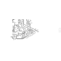 Original KUBOTA GIANNI FERRARI 01.50.00.2570 hydraulic forklift jack support