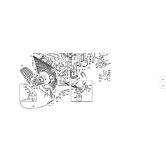 Support de filtre à gasoil T1-2-4 avec moteur LDW ORIGINAL KUBOTA GIANNI FERRARI 01.50.00.5283